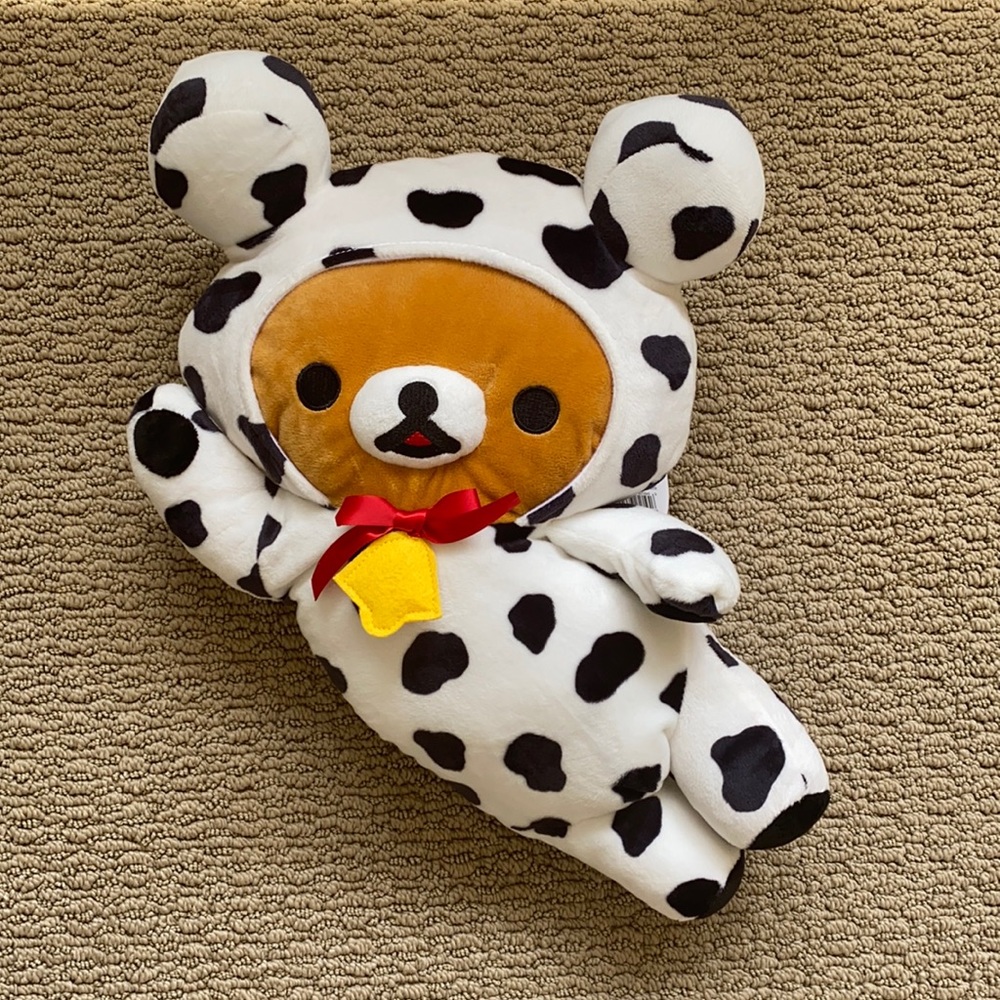 Rilakkuma Cow Plush San-X *NEW w/ tags*